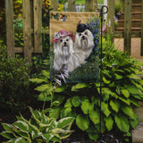 Maltese Mr & Mrs Flag Garden Size PPP3112GF