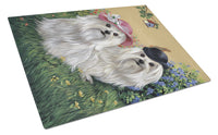 Buy this Maltese Mr & Mrs Glass Cutting Board Large PPP3112LCB