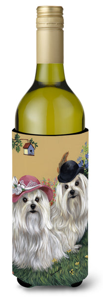 Buy this Maltese Mr & Mrs Wine Bottle Hugger PPP3112LITERK