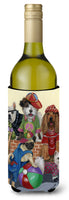 Buy this Dogs Mutli-Breed Neighborhood Wine Bottle Hugger PPP3115LITERK