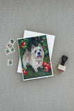 Norwich Terrier Apple Grove Greeting Cards and Envelopes Pack of 8