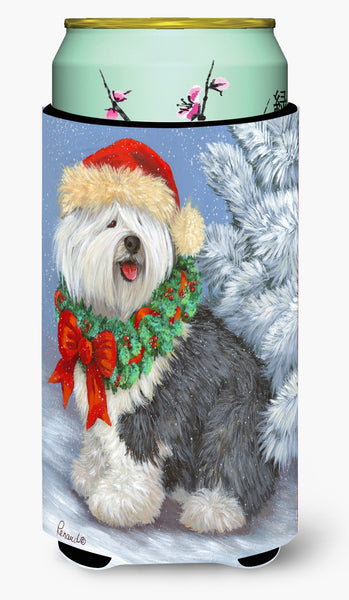 Buy this Old English Sheepdog Christmas Tall Boy Hugger PPP3117TBC