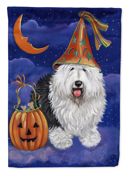 Buy this Old English Sheepdog Halloween Flag Canvas House Size PPP3118CHF