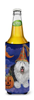 Old English Sheepdog Halloween Ultra Hugger for slim cans PPP3118MUK