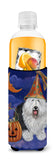 Old English Sheepdog Halloween Ultra Hugger for slim cans PPP3118MUK