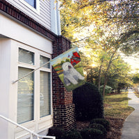 Old English Sheepdog Heaven Flag Canvas House Size PPP3119CHF