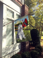 Old English Sheepdog Heaven Flag Canvas House Size PPP3119CHF