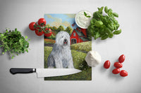 Old English Sheepdog Heaven Glass Cutting Board Large PPP3119LCB