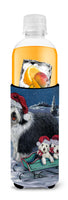Old English Sheepdog Christmas Snow Ultra Hugger for slim cans PPP3120MUK