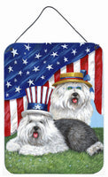 Buy this Old English Sheepdog USA Wall or Door Hanging Prints PPP3121DS1216