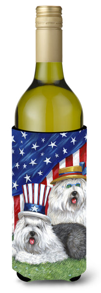 Buy this Old English Sheepdog USA Wine Bottle Hugger PPP3121LITERK