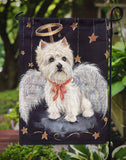 Westie Christmas Angel Flag Garden Size PPP3123GF