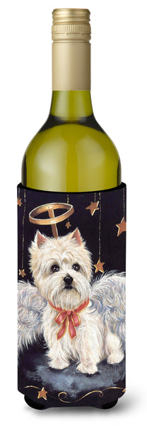 Buy this Westie Christmas Angel Wine Bottle Hugger PPP3123LITERK