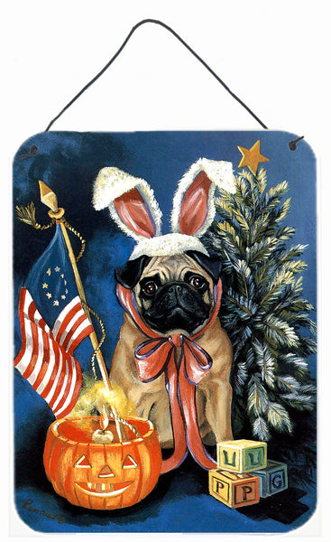 Buy this Pug for All Seasons Wall or Door Hanging Prints PPP3125DS1216