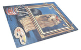 Buy this Yorkie Pretty as a Picture Glass Cutting Board Large PPP3126LCB