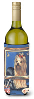 Buy this Yorkie Pretty as a Picture Wine Bottle Hugger PPP3126LITERK