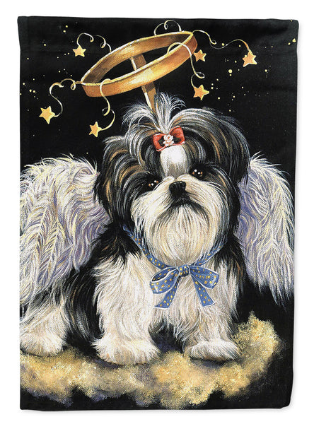 Buy this Shih Tzu Christmas Angel Flag Canvas House Size PPP3127CHF