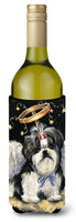 Buy this Shih Tzu Christmas Angel Wine Bottle Hugger PPP3127LITERK