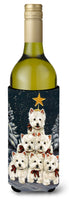 Buy this Westie Christmas Family Tree Wine Bottle Hugger PPP3130LITERK