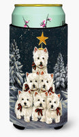 Buy this Westie Christmas Family Tree Tall Boy Hugger PPP3130TBC