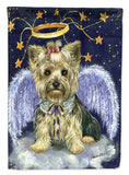 Buy this Yorkie Christmas Family Tree Flag Canvas House Size PPP3131CHF