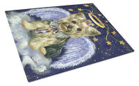 Buy this Yorkie Christmas Family Tree Glass Cutting Board Large PPP3131LCB