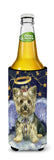 Yorkie Christmas Family Tree Ultra Hugger for slim cans PPP3131MUK