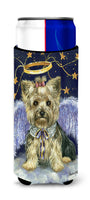 Buy this Yorkie Christmas Family Tree Ultra Hugger for slim cans PPP3131MUK