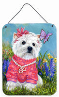 Buy this Westie Springtime Wall or Door Hanging Prints PPP3132DS1216