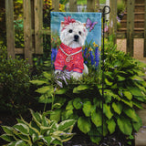 Westie Springtime Flag Garden Size PPP3132GF