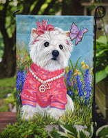 Westie Springtime Flag Garden Size PPP3132GF