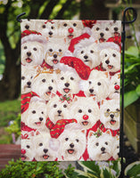 Westie Christmas a Plenty Flag Garden Size PPP3133GF