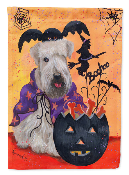 Buy this Wheaten Terrier Halloween Flag Canvas House Size PPP3136CHF