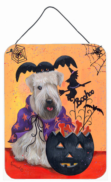 Buy this Wheaten Terrier Halloween Wall or Door Hanging Prints PPP3136DS1216