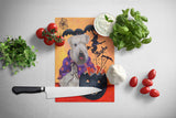 Wheaten Terrier Halloween Glass Cutting Board Large PPP3136LCB