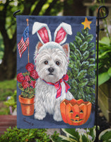 Westie for All Seasons Flag Garden Size PPP3137GF