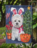 Westie for All Seasons Flag Garden Size PPP3137GF