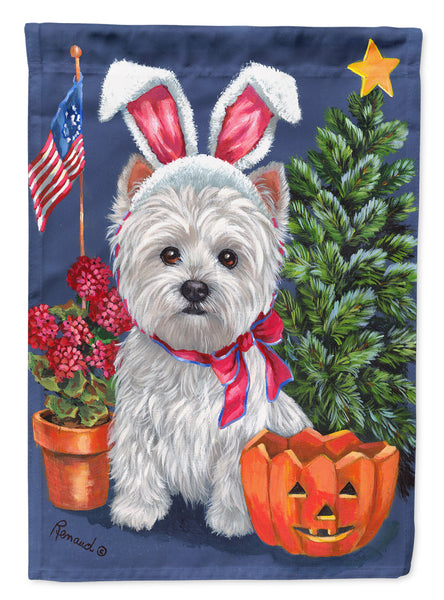 Buy this Westie for All Seasons Flag Garden Size PPP3137GF