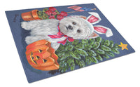 Buy this Westie for All Seasons Glass Cutting Board Large PPP3137LCB