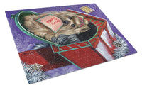 Buy this Yorkie Christmas Letter to Santa Glass Cutting Board Large PPP3140LCB