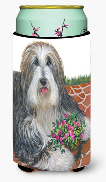 Buy this Bearded Collie Pot of Roses Tall Boy Hugger PPP3141TBC