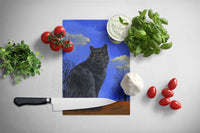 Black Cat Hocus Pocus Halloween Glass Cutting Board Large PPP3142LCB - Precious Pet Paintings
