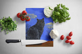 Black Cat Hocus Pocus Halloween Glass Cutting Board Large PPP3142LCB - Precious Pet Paintings