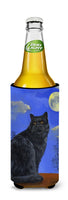 Black Cat Hocus Pocus Halloween Ultra Hugger for slim cans PPP3142MUK - Precious Pet Paintings