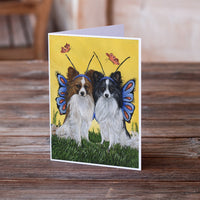 Papillon Butterflies Greeting Cards and Envelopes Pack of 8