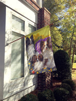 Papillon Party Pals Flag Canvas House Size PPP3144CHF