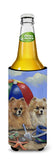 Pomeranian Beach Ultra Hugger for slim cans PPP3145MUK