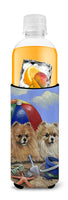 Pomeranian Beach Ultra Hugger for slim cans PPP3145MUK