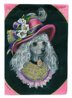 Buy this Poodle Lady Alexandria Flag Canvas House Size PPP3148CHF