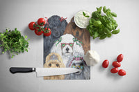 Poodle Oodles Glass Cutting Board Large PPP3149LCB